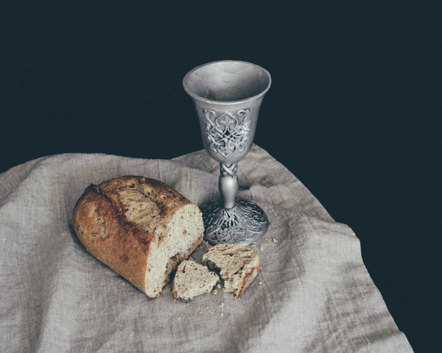 A communion set