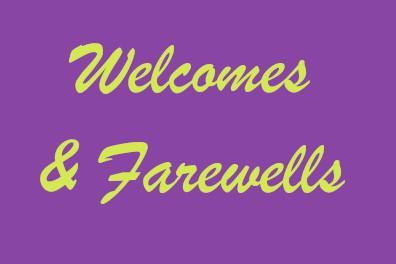 We welcome people to new roles in the Diocese and wish farewell to those leaving for pastures new.<br/><br/><br/><br/><br/>








